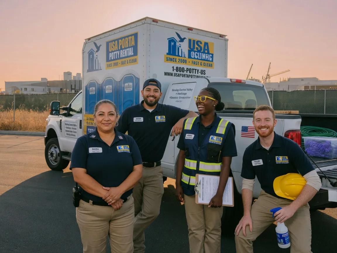 Portable Toilet Rental company in Hye, TX