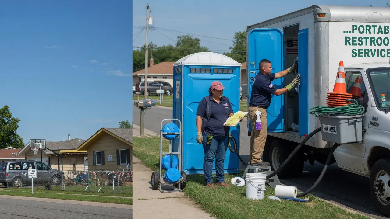 Portable Toilet Rental in Hye, TX near me